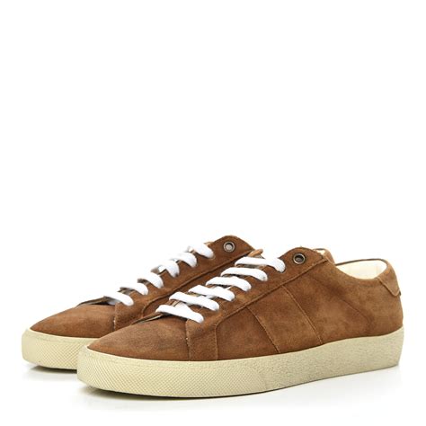 saint laurent suede sneakers